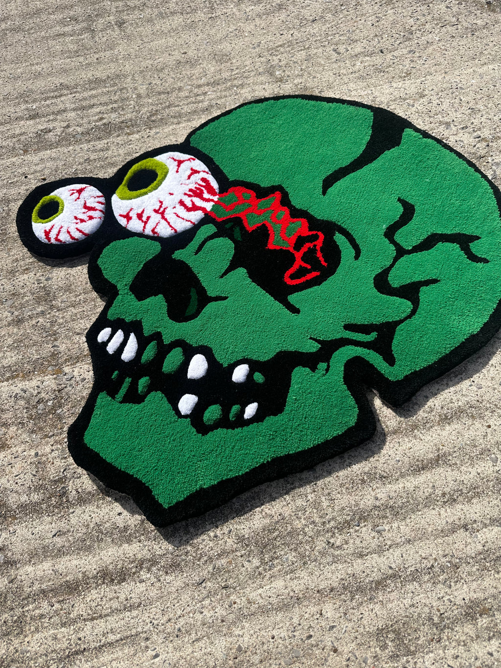 3ft Green Bone-head