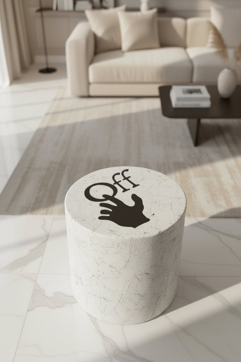 Marble Off-White table