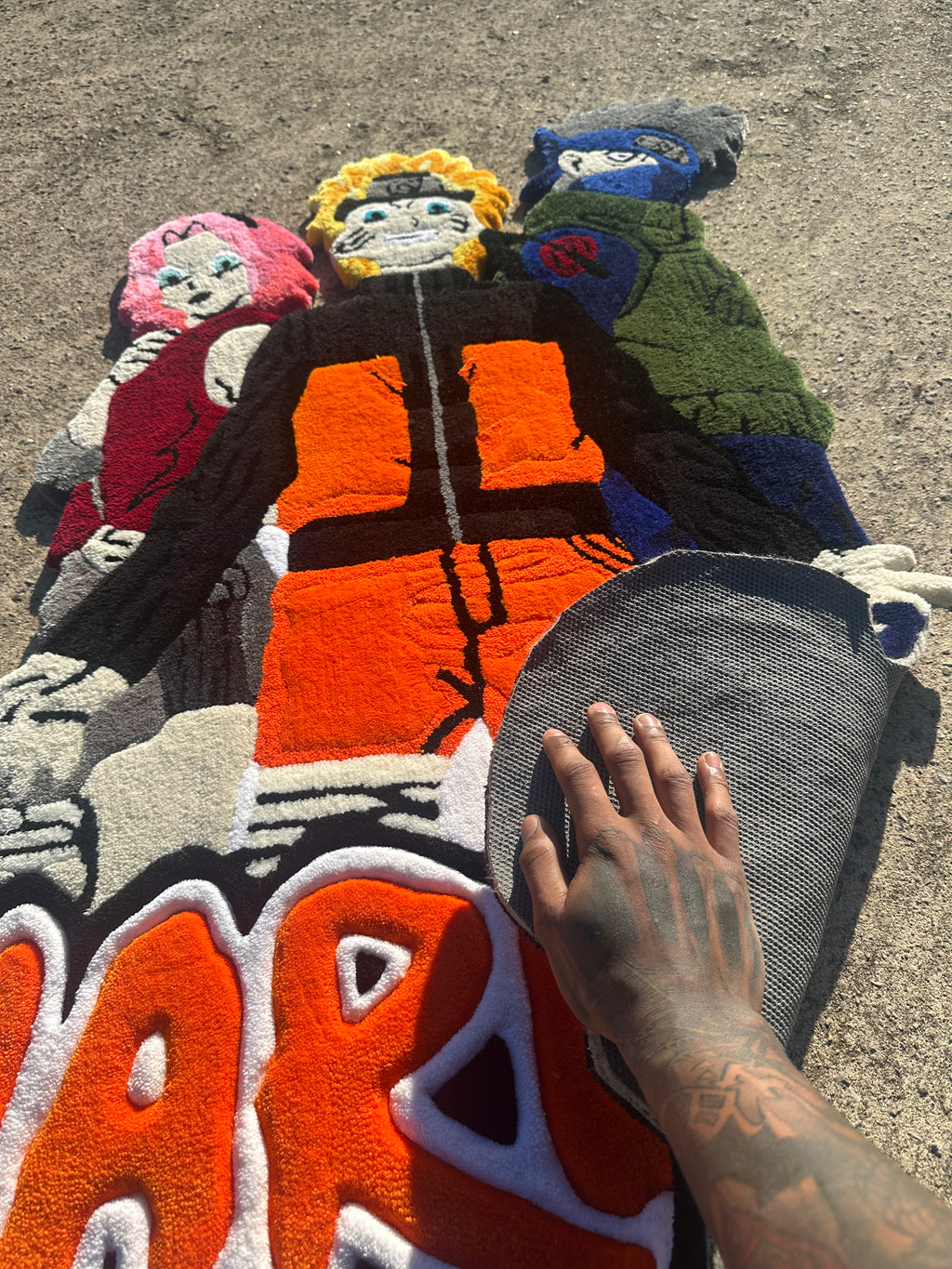 4ft Naruto Rug